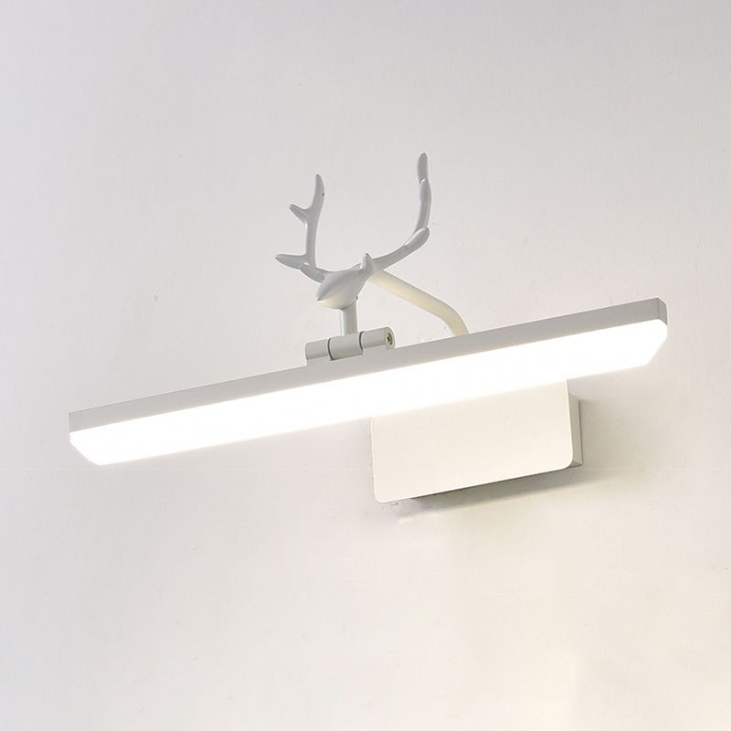 Arisha Annata Corna Specchio Anteriore Vanità Metallo LED Applique
