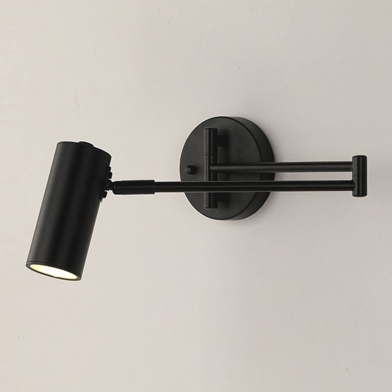 Epoch Moderni Elegante LED Applique Piccolo Oro/Nera Metallo Soggiorno/Camera da Letto