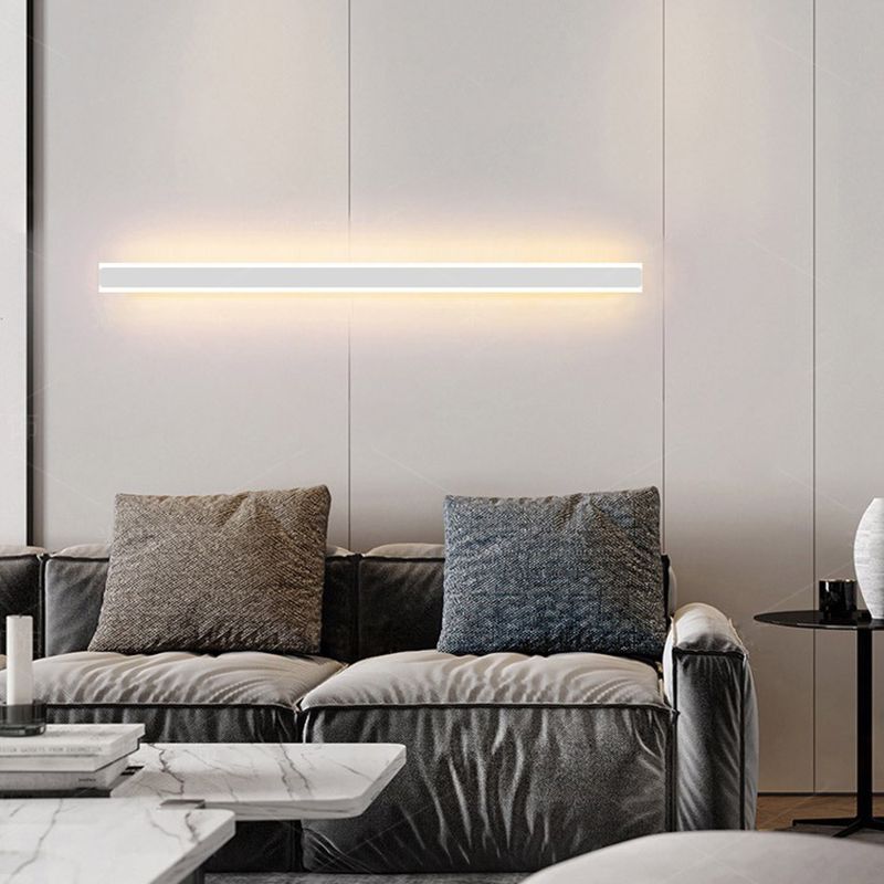 Arisha Minimalista Lineare Metallo Acrilico Applique Camera da Letto