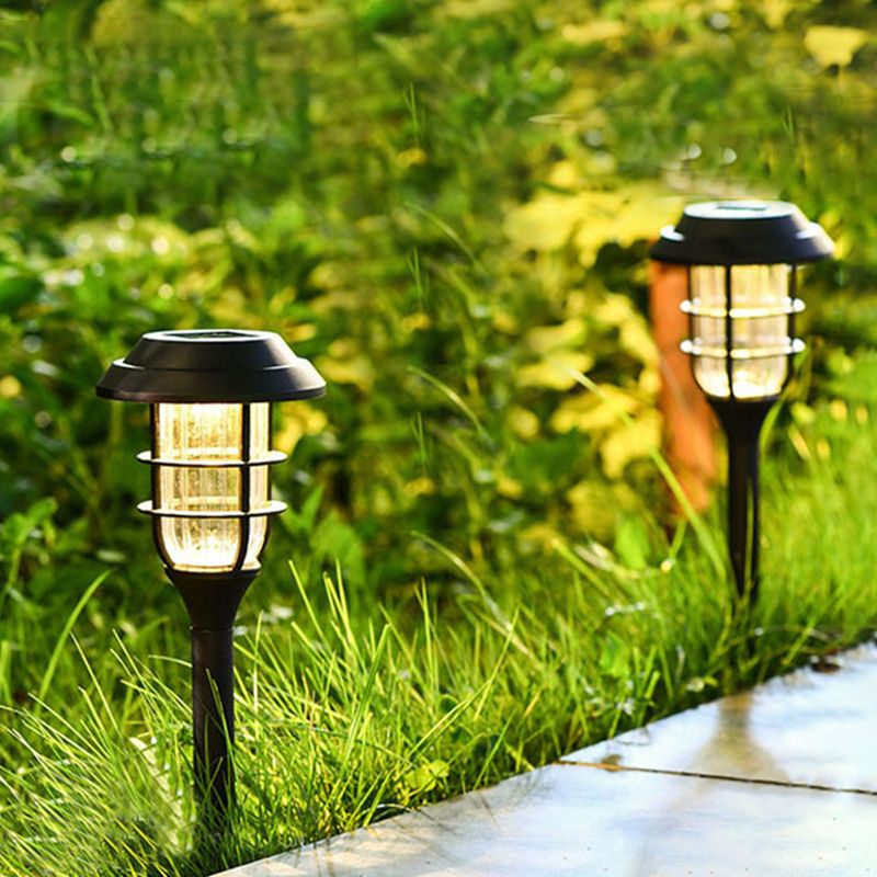 Ray Moderno Gabbia Solare Metallo Lampade da Esterno