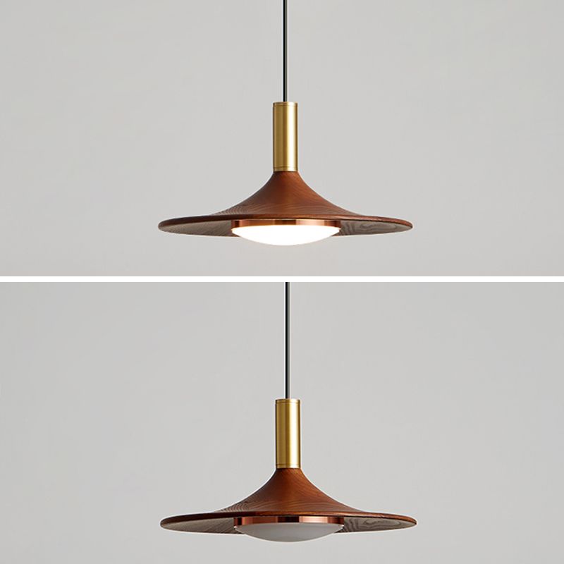 Arisha Rustiche Metallo Legno Lampade a Sospensione Camera da Letto