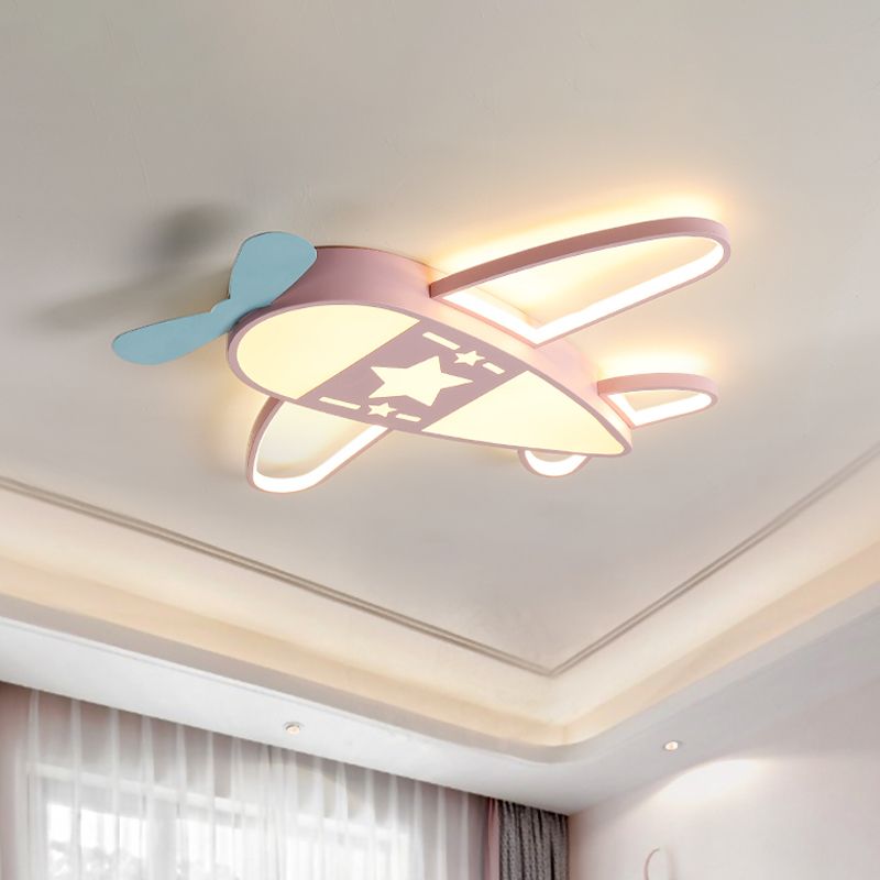Valentina Moderno Forma Aereo Metallo Acrilico Plafoniere Camera da Letto