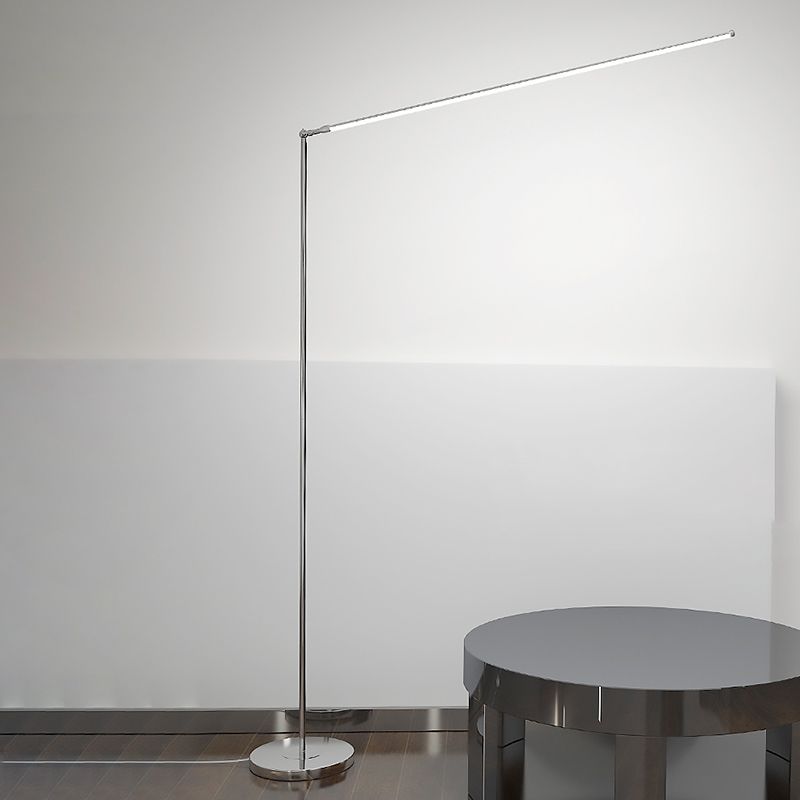 Arisha Minimalista Arc LED Lampade da Terra Metallo/Acrilico Soggiorno