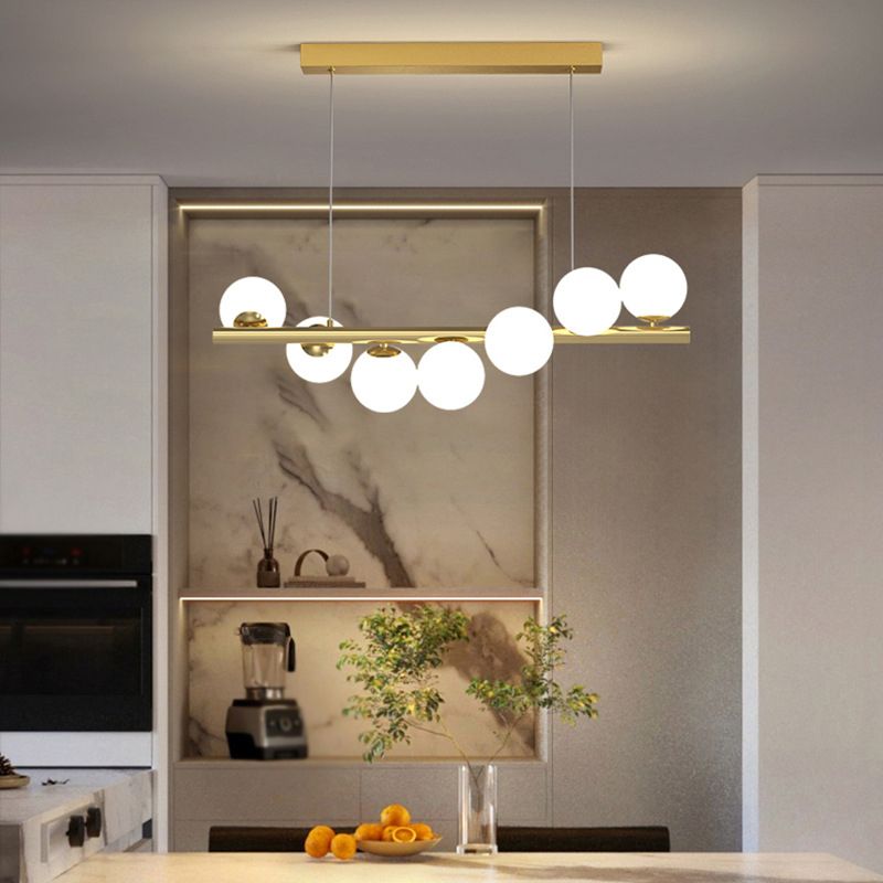 Valentina Design LED Rotondo Lineare Nordiche LED Lampade a Sospensione 7/9/11 Luci Corridoio
