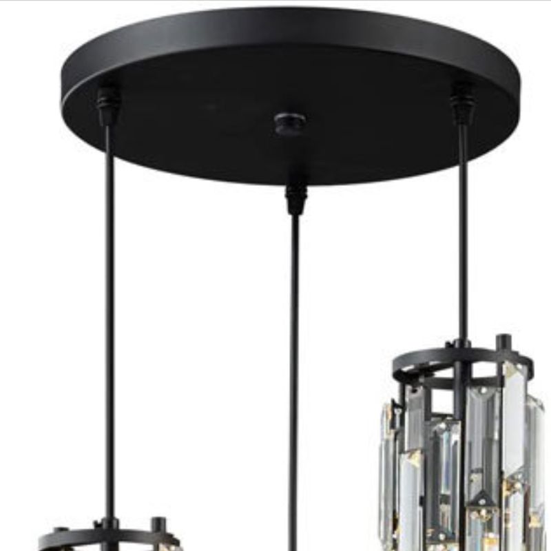 Kristy Design LED Lampada a Sospensione a Grappolo 1/3/4 Teste