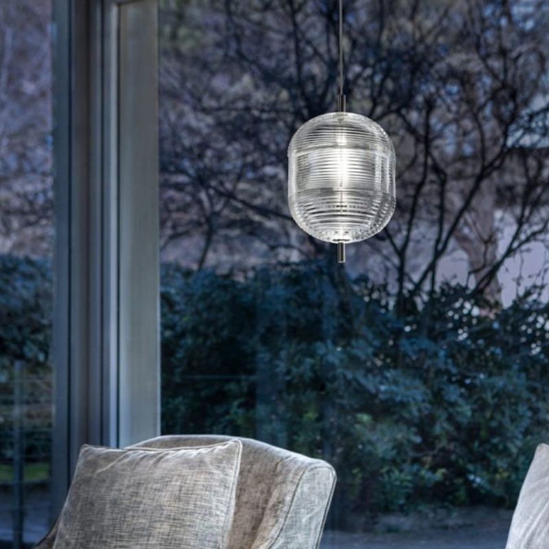 Valentina Design Metallo/Vetro Lampada a Sospensione Soggiorno