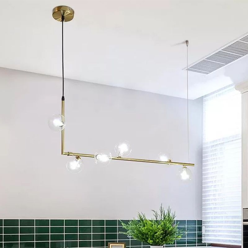 Valentina Minimalista Lineare Lampada a Sospensione