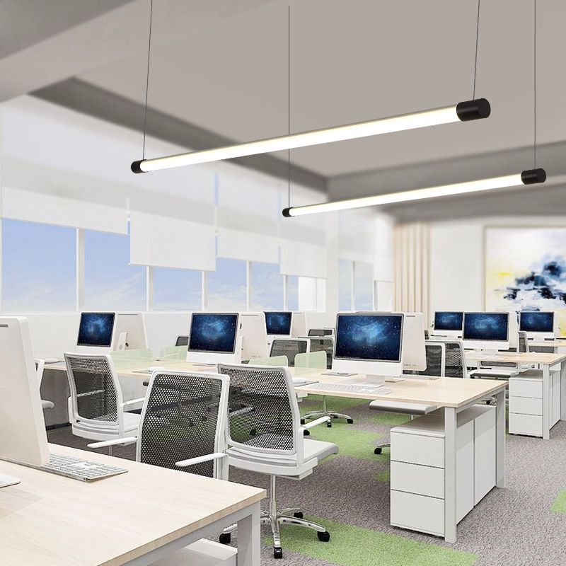 Arisha Minimalista Lineare Ufficio Lampade a Sospensione