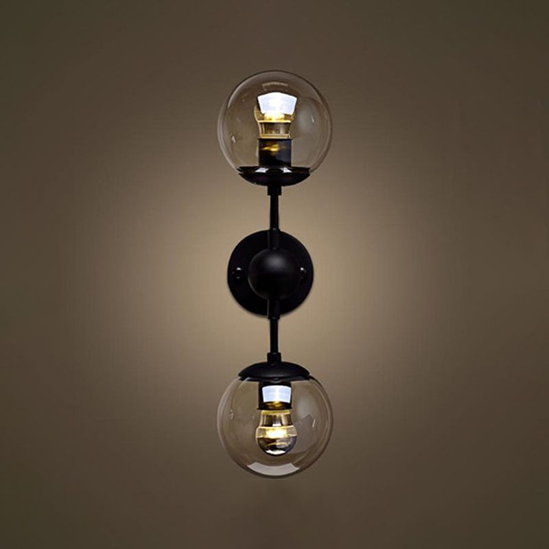 Valentina Vintage Classico LED Applique Metallo Oro/Nero Specchio Bagno