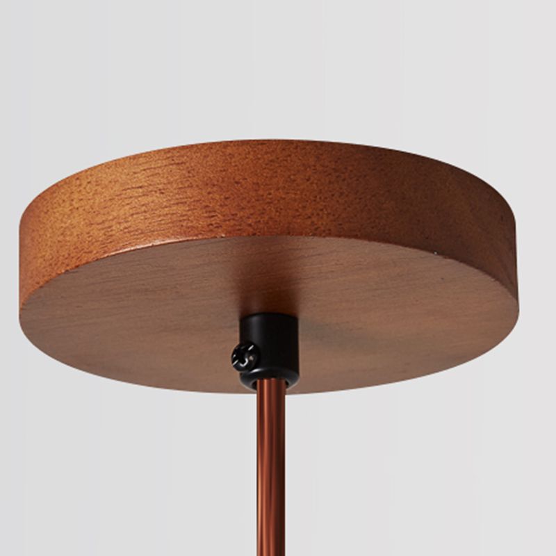 Muto Minimalista Cilindrico Legno Lampade a Sospensione Nativo