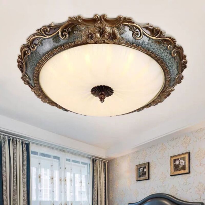 Tiffany Vintage Resina VetroPlafoniere Camera da Letto