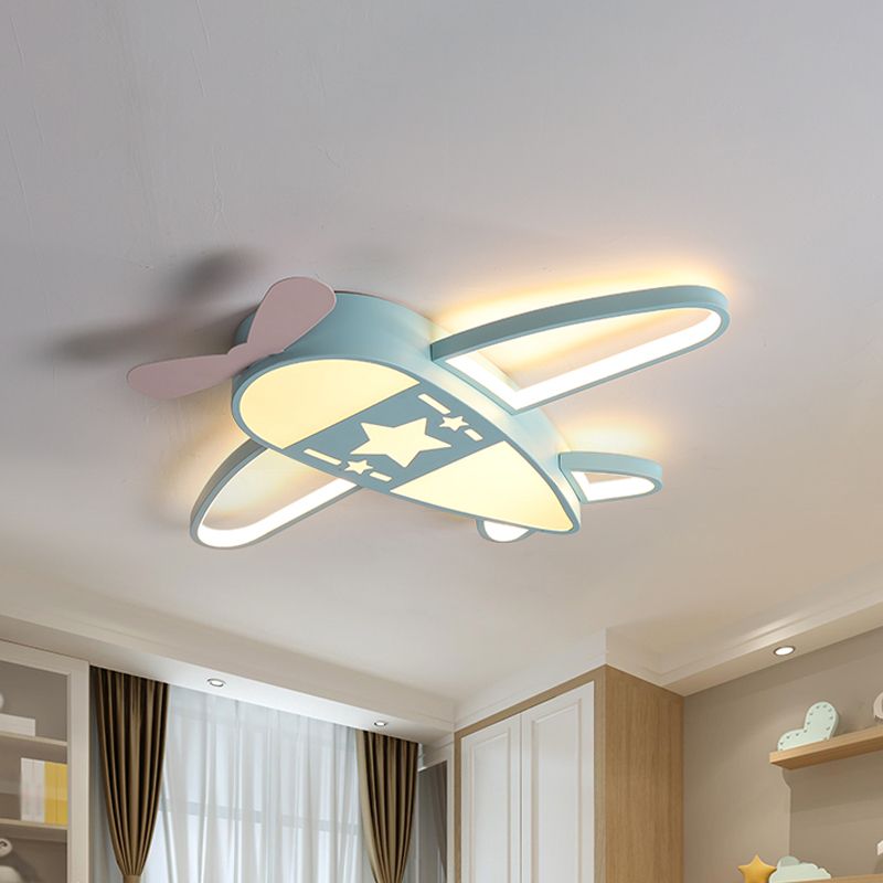 Valentina Moderno Forma Aereo Metallo Acrilico Plafoniere Camera da Letto