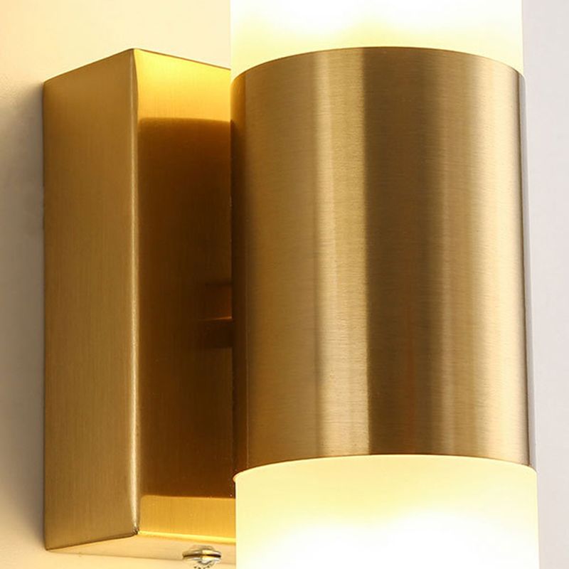 Arisha Applique 2 Luci Nero/Oro LED Moderno