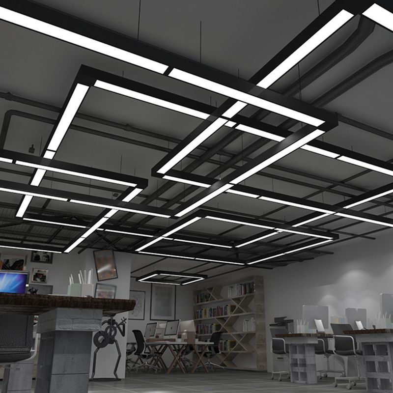 Arisha Minimalista Acrilico Rettangolare LED Lampade a Sospensione