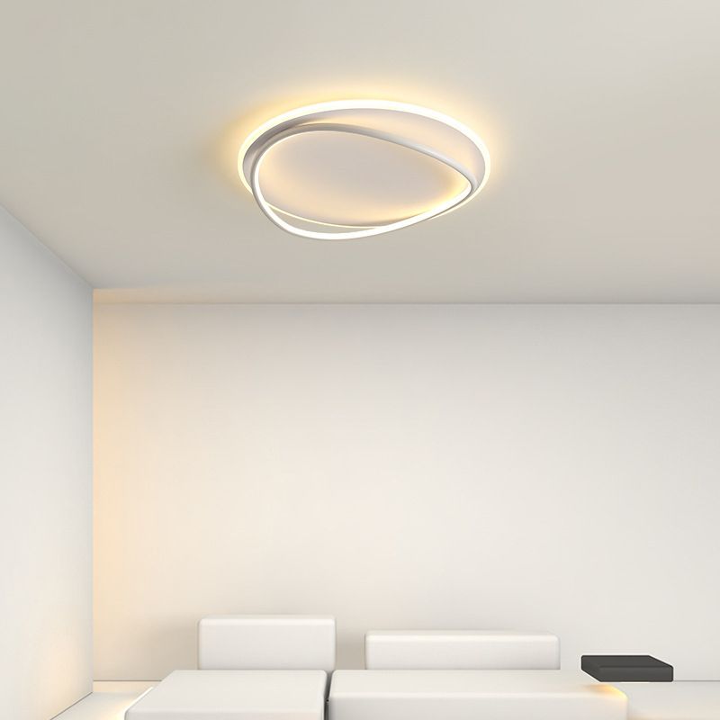 Arisha Moderne Metallo/Silicone Plafoniere Soggiorno