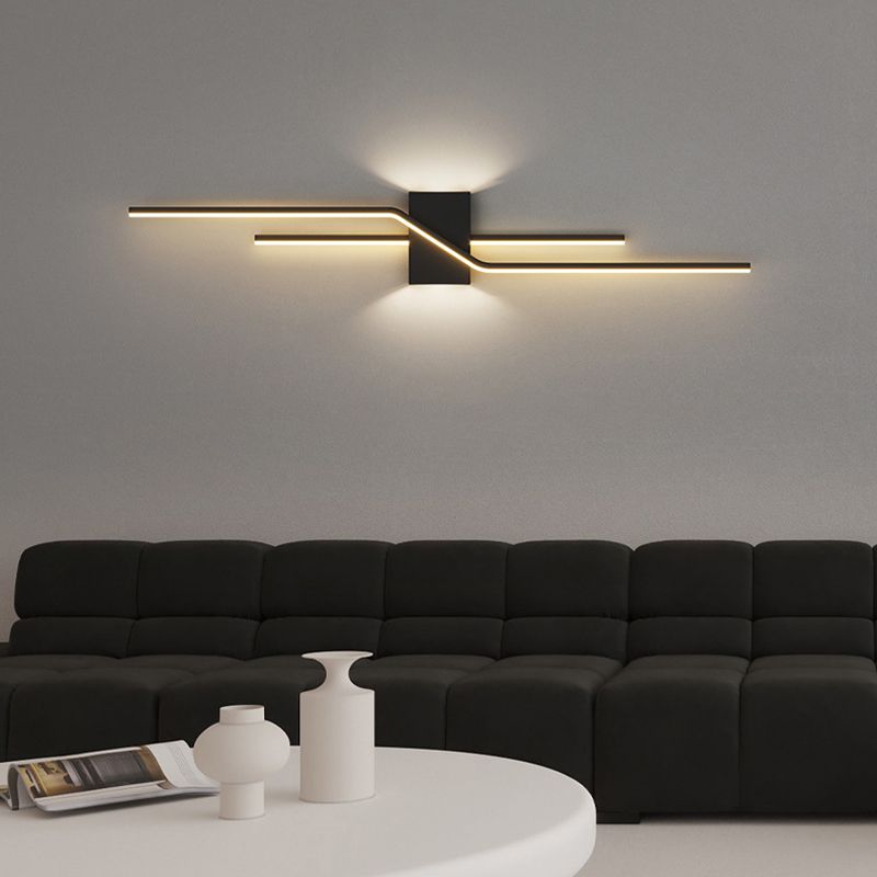 Arisha Minimalista LED Lineare Interno Metallo Applique da Parete