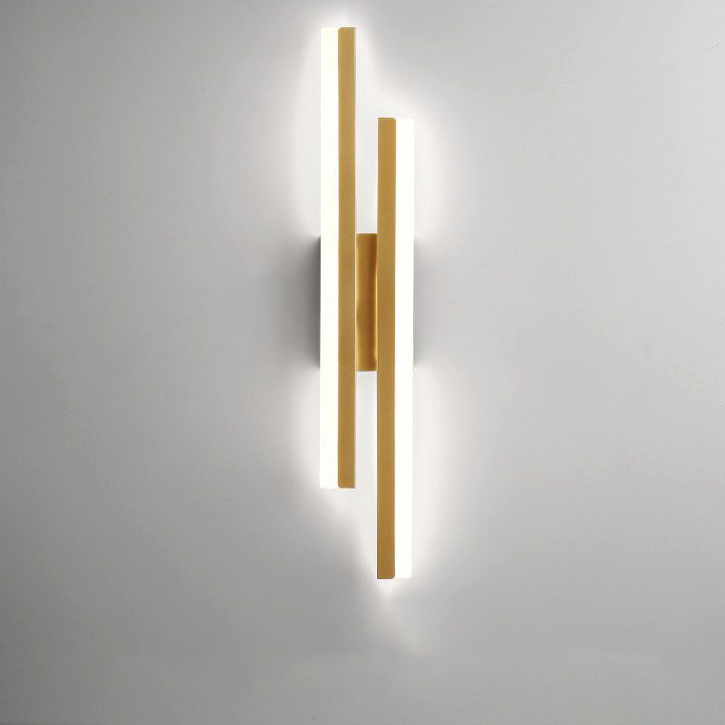 Arisha Minimalista Geometrica AcrIlico Metallo Applique da Esterno