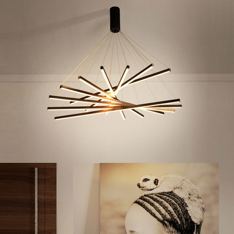 Arisha Lampade a Sospensione Nero Soggiorno Bagno Metallo