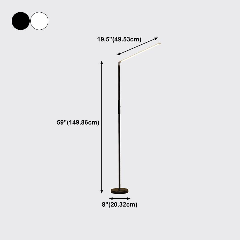 Arisha Minimalismo LED Lineare Lampade da Terra Metallo LED Soggiorno/Camera da Letto/Sala Studio