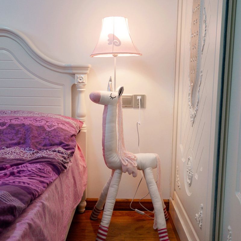 Arisha Lampade da Terra Metallo LED Rosa