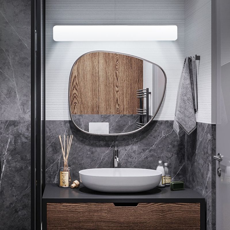 Arisha Moderno Rettangolare Acrilico Moderno Applique Bianco LED