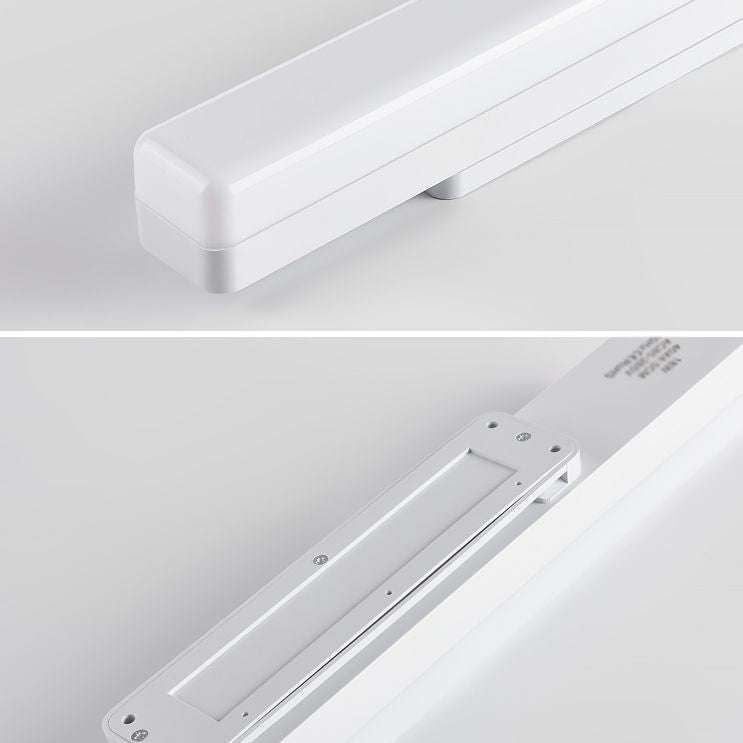 Arisha Moderno Rettangolare Acrilico Moderno Applique Bianco LED
