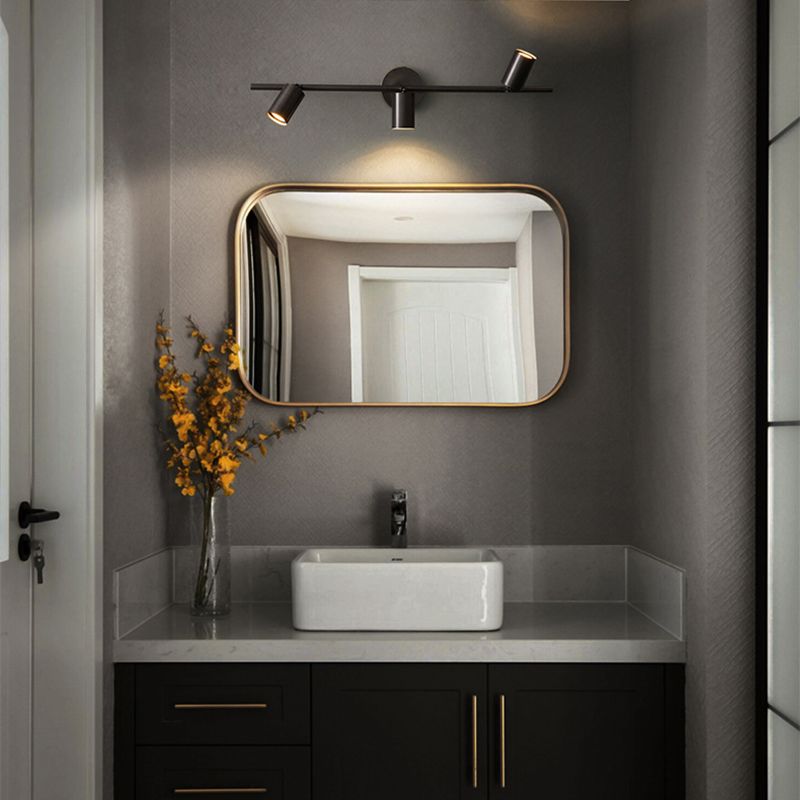 Arisha Lampada da Parete Spotlight Rotabile a Cilindro in Ottone