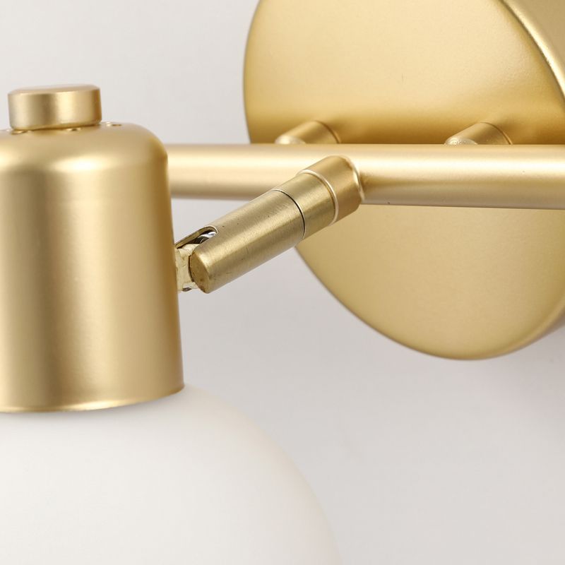 Valentina Oro Globo Lampade da Specchi Metallo/Vetro