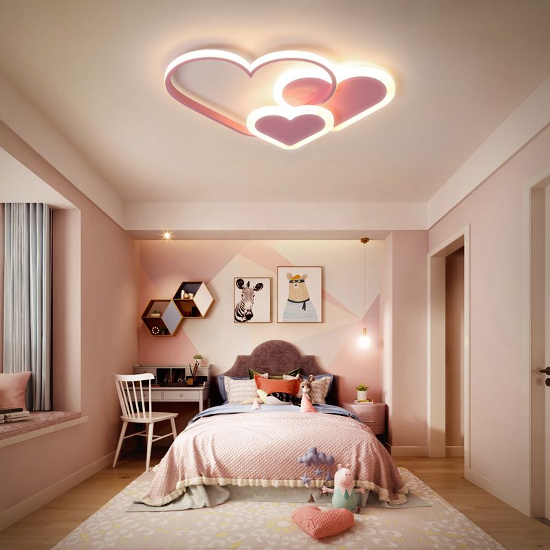 Valentina Moderno LED Stella Metallo Acrilico Plafoniere Camera da Letto