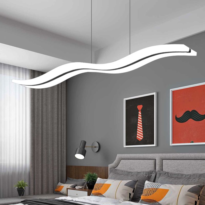 Arisha Moderno Nordico Acrilico Onda Lampada a Sospensione