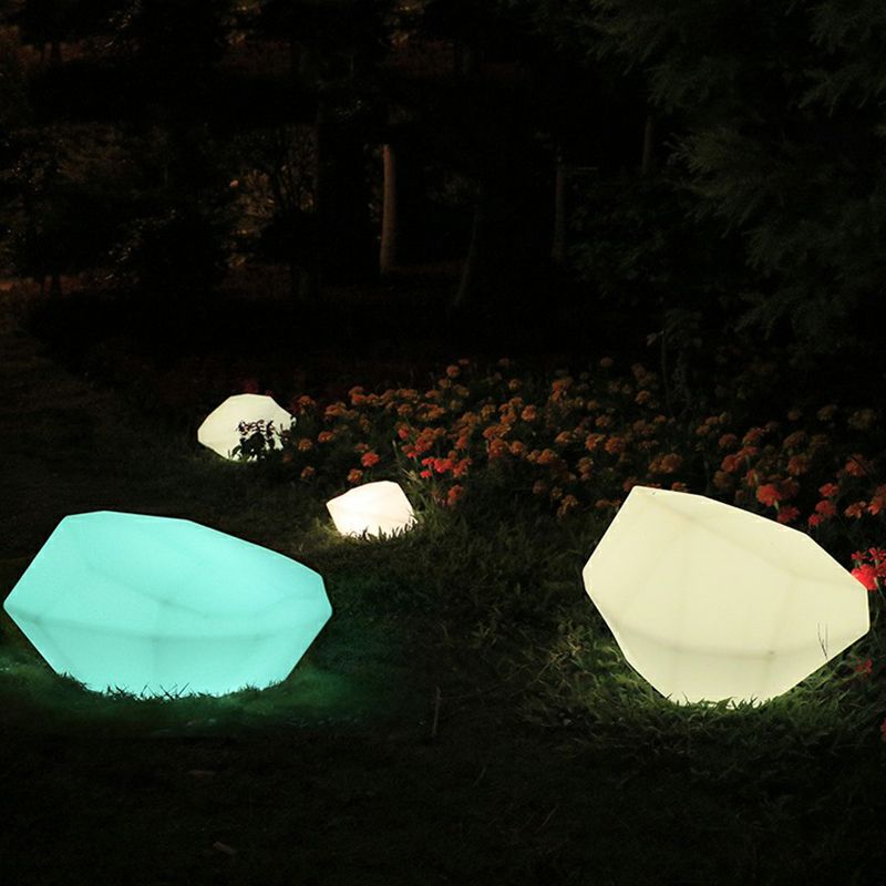 Ray Moderno Geometria Ricaricabile Acrilico Lampade da Esterno