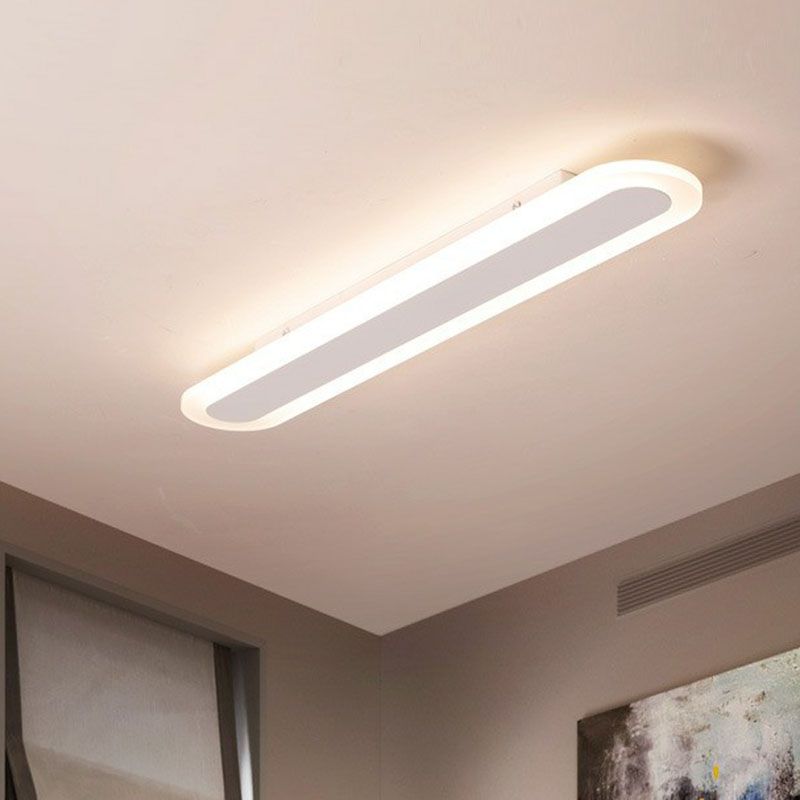 Arisha Minimalista Metallo/Acrilico Plafoniere Camera da Letto