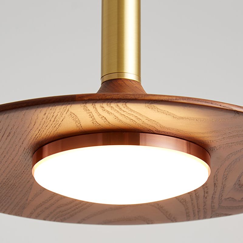 Arisha Rustiche Metallo Legno Lampade a Sospensione Camera da Letto