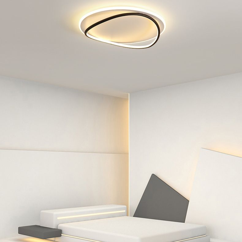 Arisha Moderne Metallo/Silicone Plafoniere Soggiorno