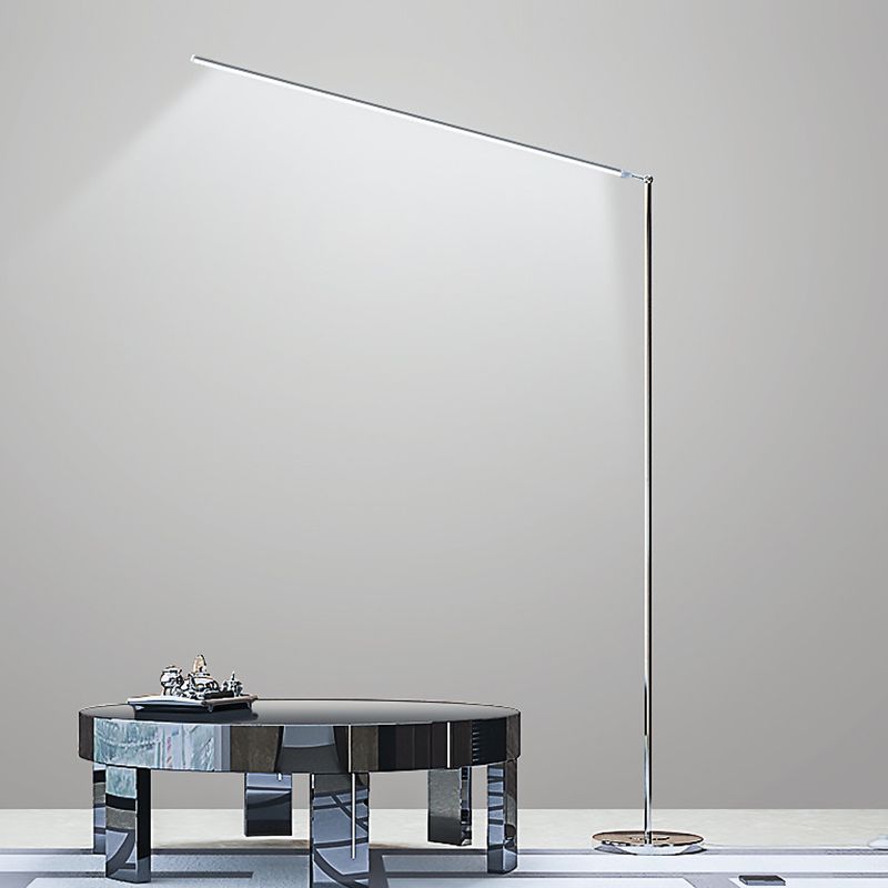 Arisha Minimalista Arc LED Lampade da Terra Metallo/Acrilico Soggiorno