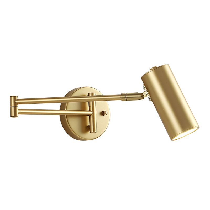 Epoch Moderni Elegante LED Applique Piccolo Oro/Nera Metallo Soggiorno/Camera da Letto