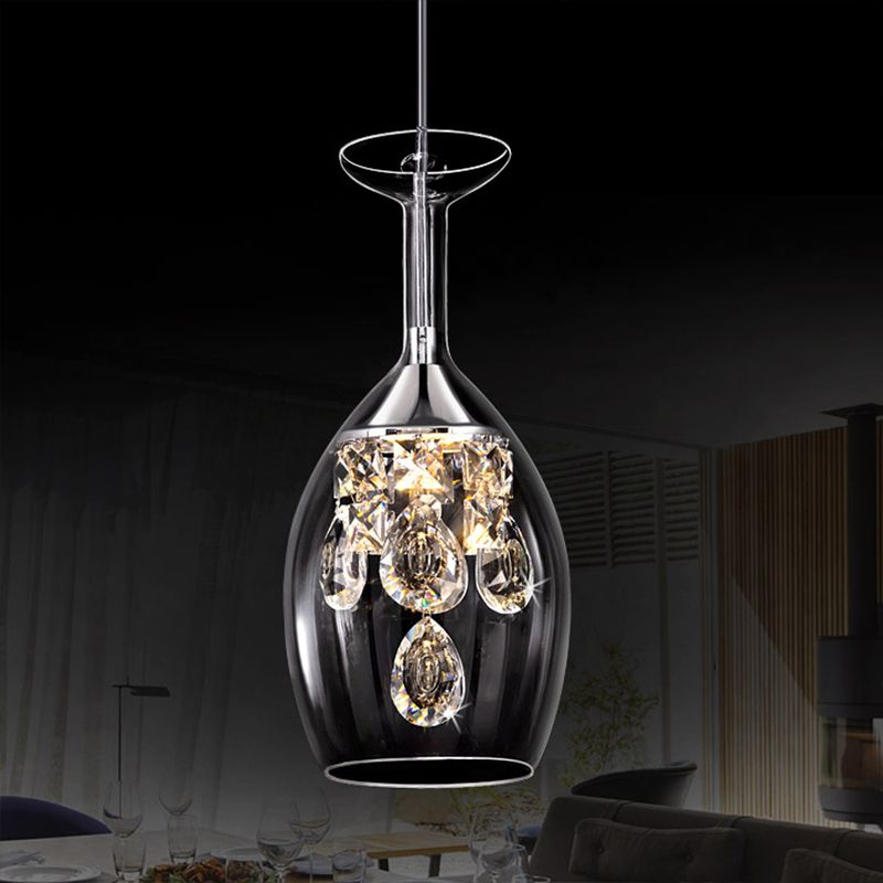 Kristy Vetro/Cristallo Trasparente Vino Moderne Lampade a Sospensione