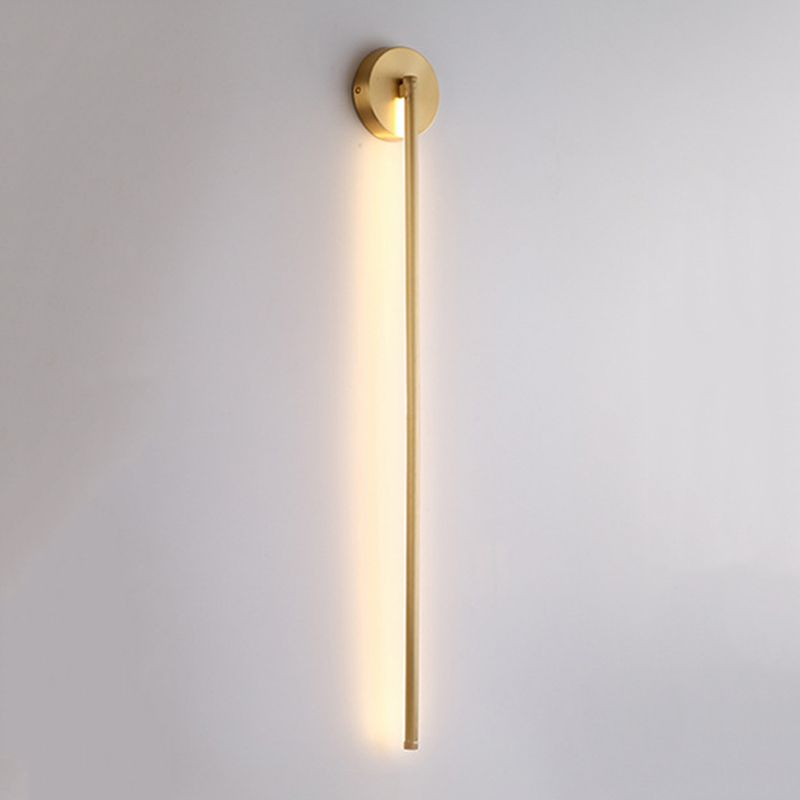 Arisha Moderni LED Minimalismo Applique Metallo Oro Lineare