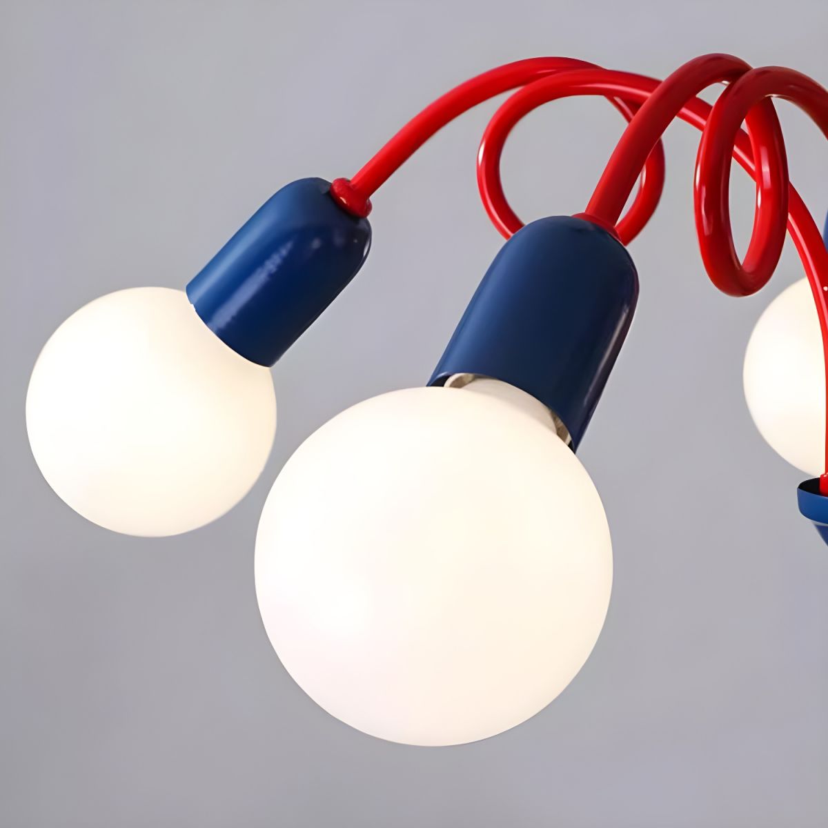 Valentina Moderno Metallo Lux Lampadario Multicolore Soggiorno/Sala da Pranzo