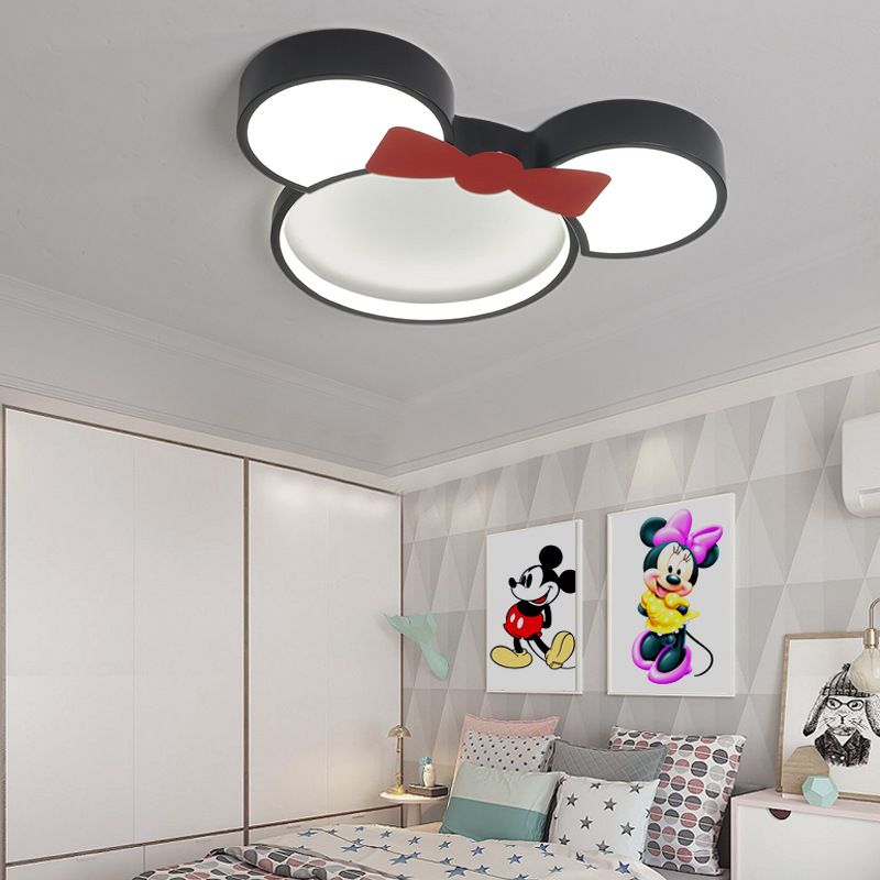 Arisha Cartoon Plafoniere da Incasso Mouse Metal Acrylic Soggiorno