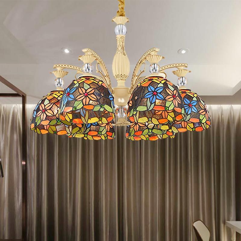 Silva Vintage Fiore Metallo Lampadari Camera da Letto