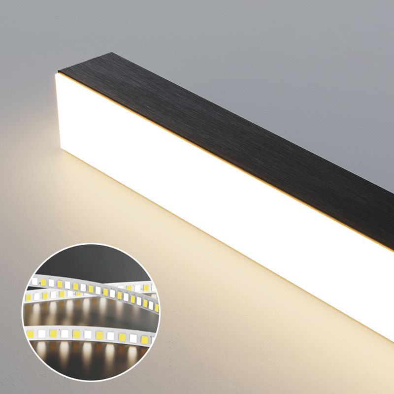 Arisha Moderni Lampade a Sospensione Minimalismo LED Nero Soggiorno/Camera da Letto