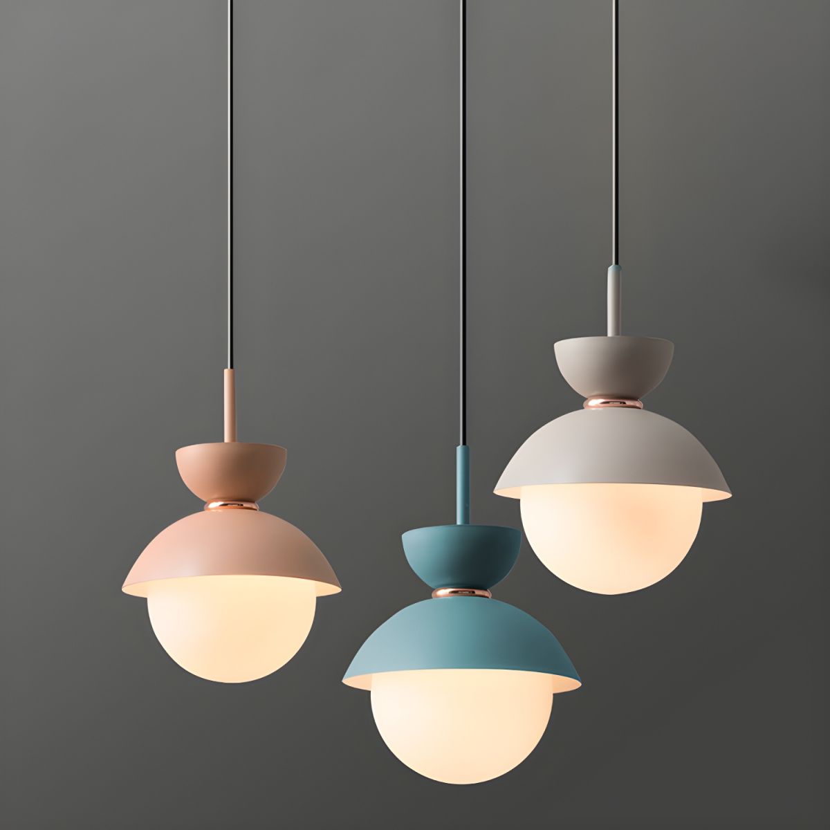 Arisha Nordiche Metallo Lampade a Sospensione Colorato Camera da Letto/Soggiorno
