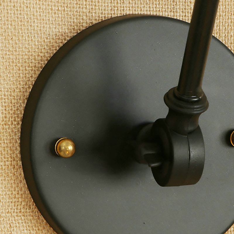 Silva Design LED Applique Retro Piatto Metallo Regolabile Soggiorno/Camera da Letto