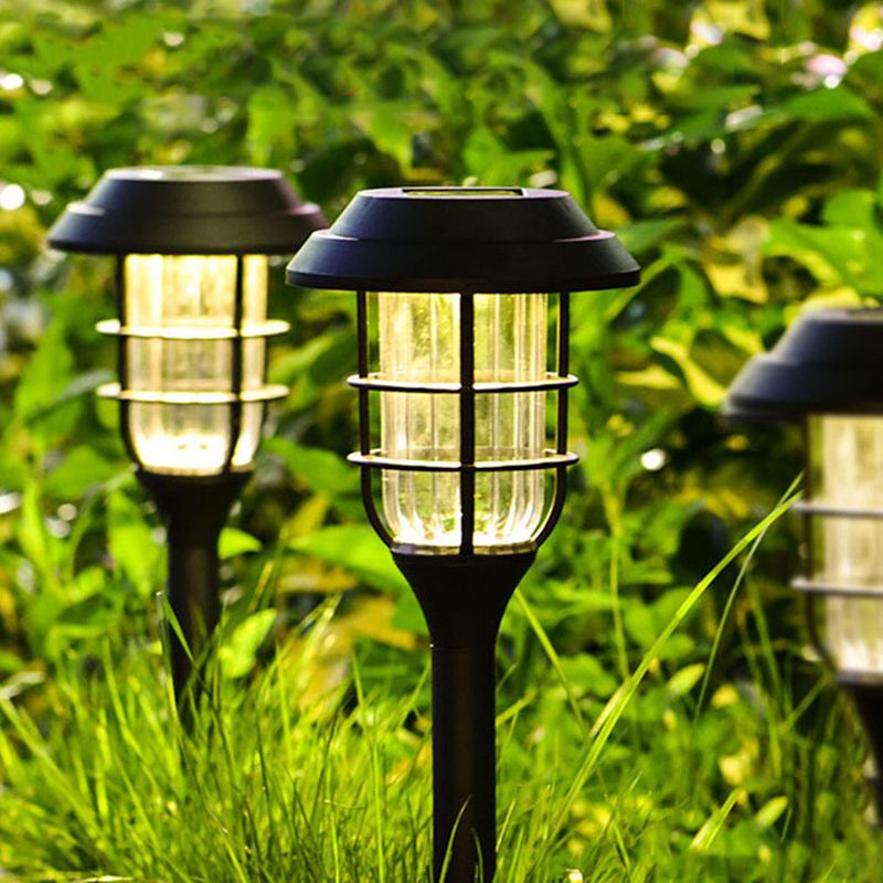 Ray Moderno Gabbia Solare Metallo Lampade da Esterno