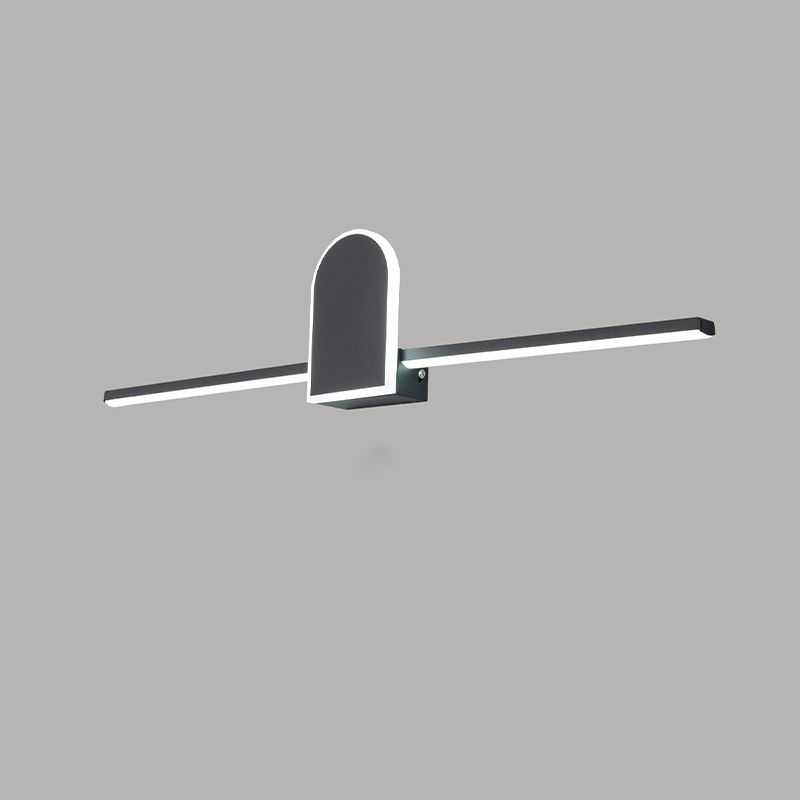 Arisha Minimalismo Moderna LED Applique Nero/Bianco Lineare Geometrico Soggiorno/Camera da Letto/Bagno