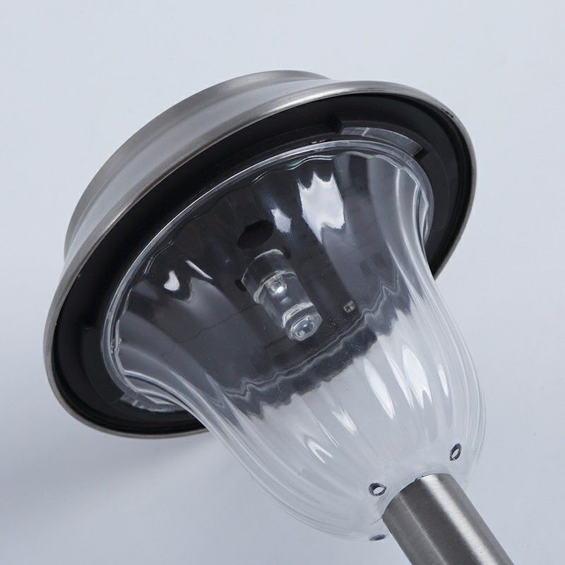 Ray Moderno Solare Metallo/Acrilico Lampade da Esterno