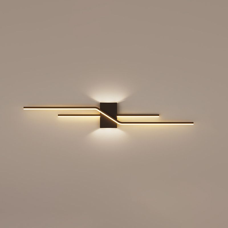 Arisha Minimalista LED Lineare Interno Metallo Applique da Parete