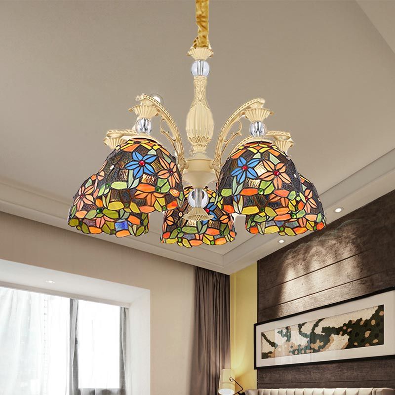 Silva Vintage Fiore Metallo Lampadari Camera da Letto