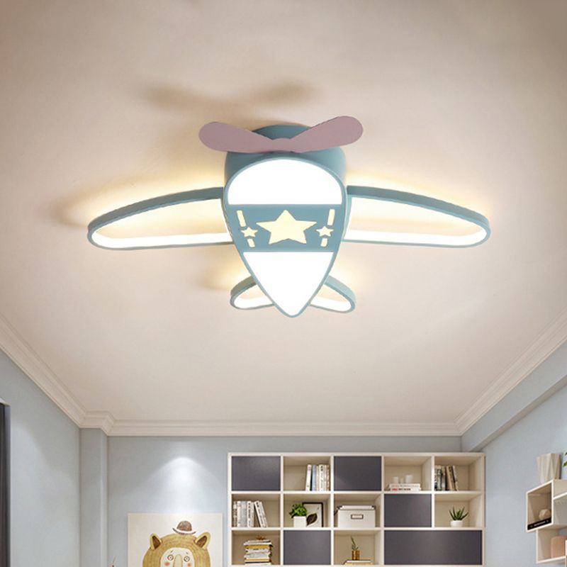 Valentina Moderno Forma Aereo Metallo Acrilico Plafoniere Camera da Letto